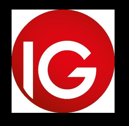لوغو شركة IG و هي واحدة من أفضل شركات التداول المرخصة في تركيا