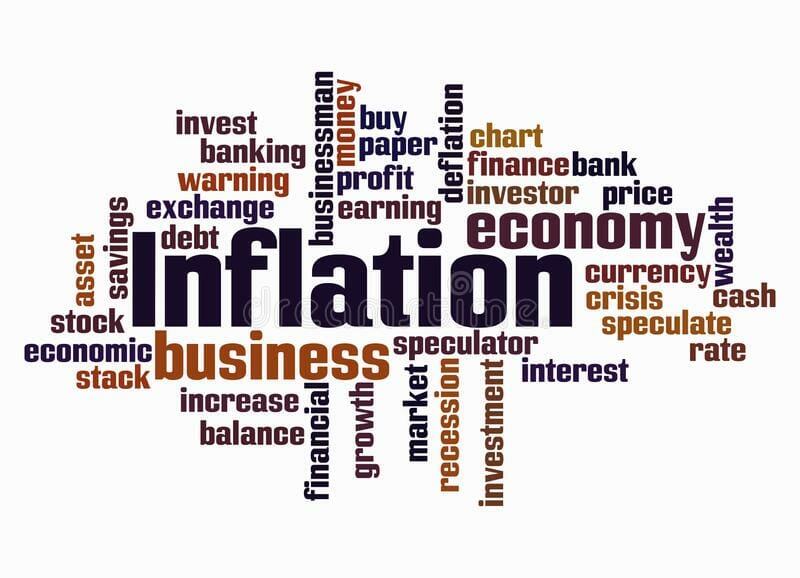 word cloud inflation concept create text word cloud inflation concept create text 217563121