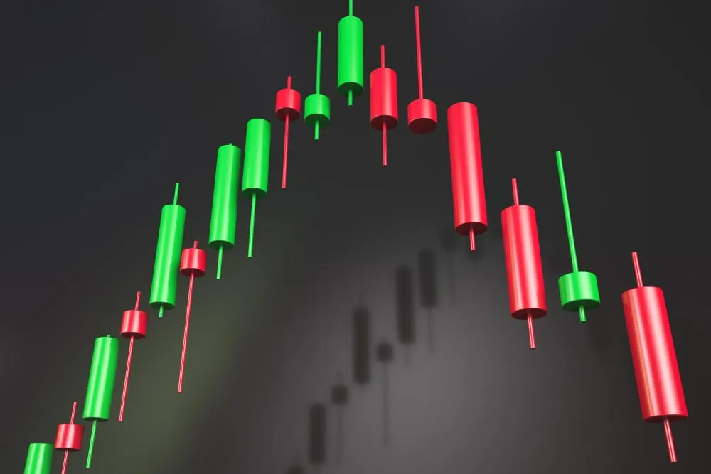أنواع نموذج شمعة المطرقة Hammer candlestick