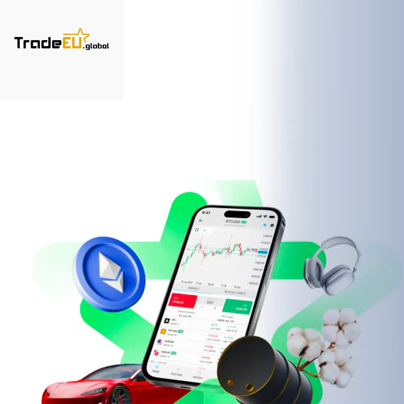 خطوات التداول مع Trade EU Global