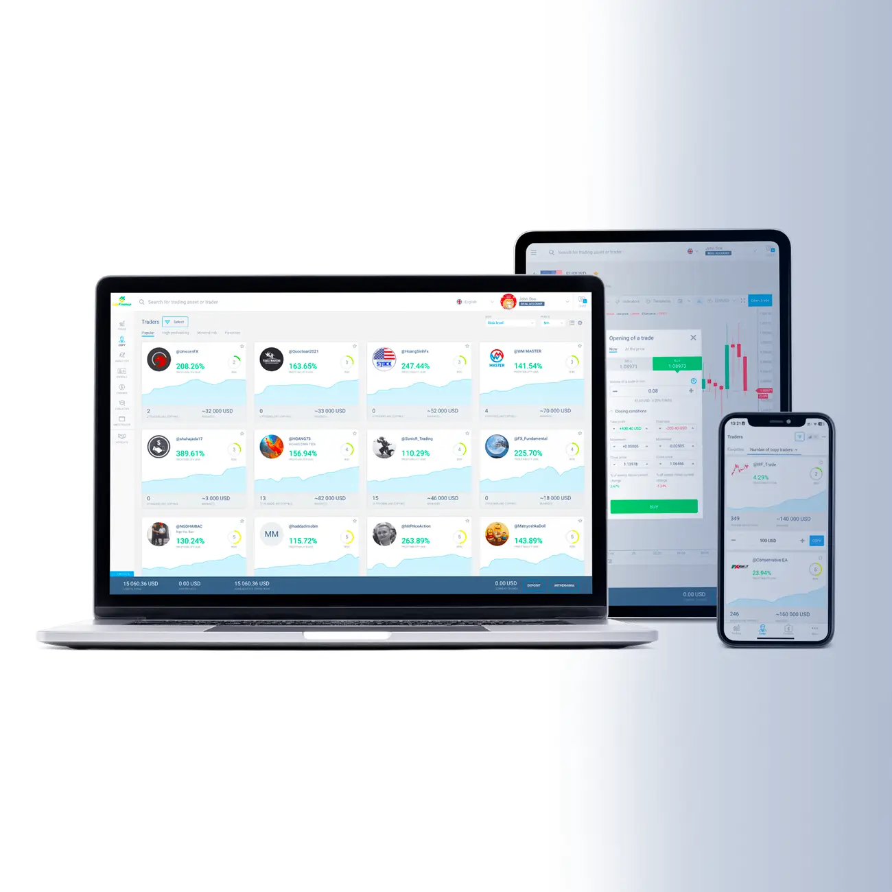 أنواع حسابات التداول في LiteFinance